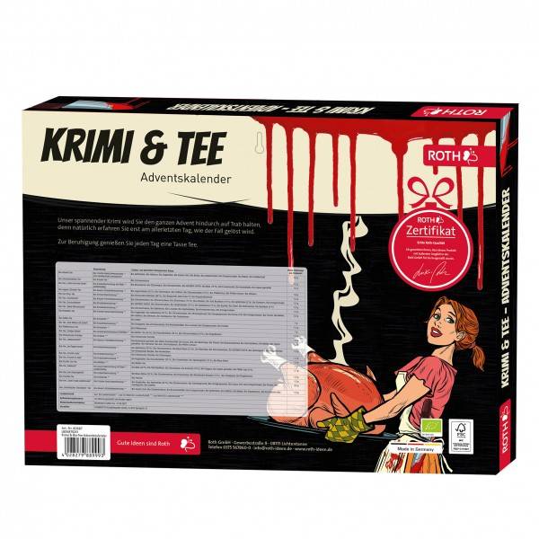 Roth Ideen Krimi & Tee-Adventskalender Neueste Stile