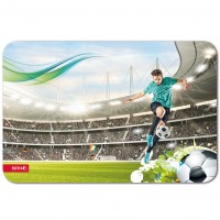 Roth Ideen Geschenk Schultüte klein 50cm, Fußballstar eckig Nur noch ein Tag übrig