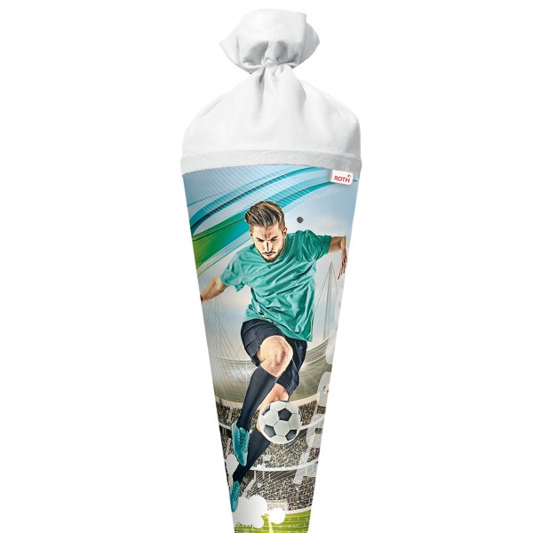 Roth Ideen Schultüte groß 70cm, Fußballstar mit Sound Begrenzt auf 3 Tage