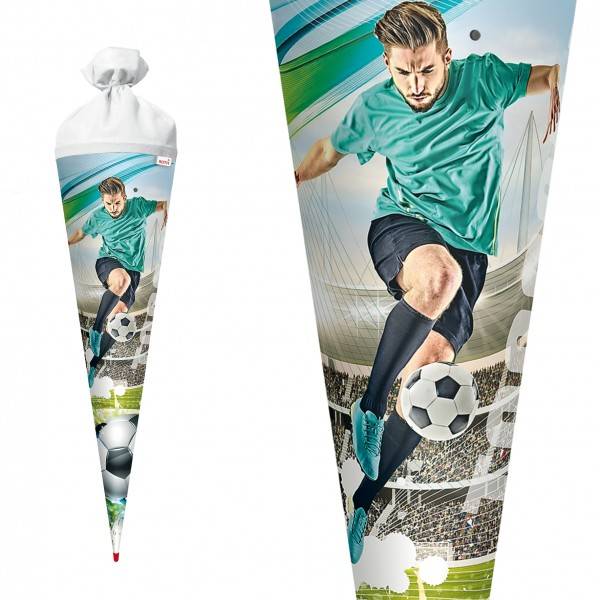 Roth Ideen Schultüte groß 70cm, Fußballstar mit Sound Begrenzt auf 3 Tage