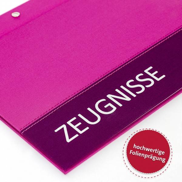 Roth Ideen Zeugnismappe Spectrum mit Buchschrauben Pink Online Outlet