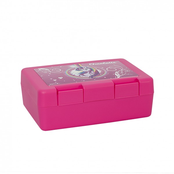 Roth Ideen Lunchbox Einhornportrait, pink Räumungsverkauf