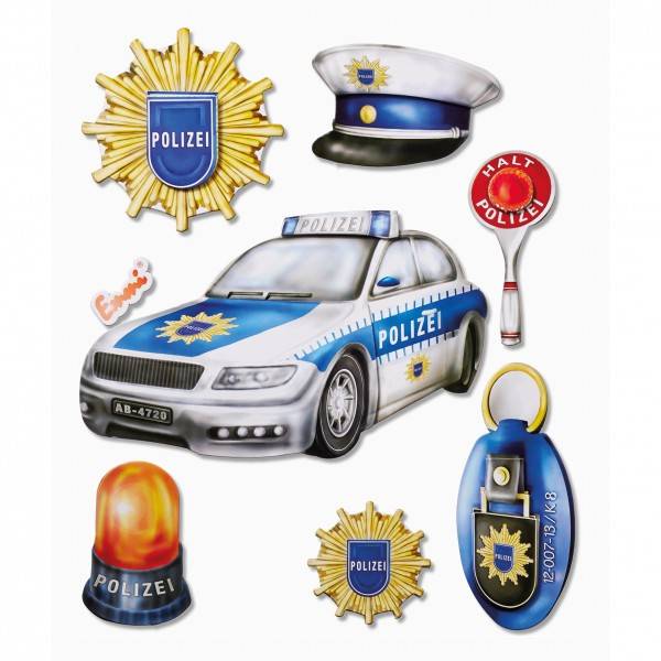 Roth Ideen XXL 3D-Sticker Polizei Bis zu 65% Rabatt