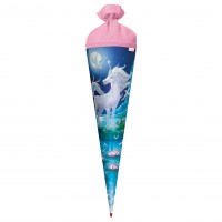 Roth Ideen Geschenk Schultüte klein 35cm, Mondscheineinhorn Fabrikpreis