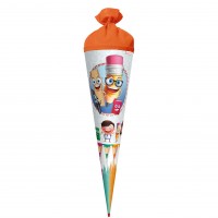 Roth Ideen Motiv-Schultüte, Schulfreunde, 22 cm, rund, Tüllverschluss Flash Sale