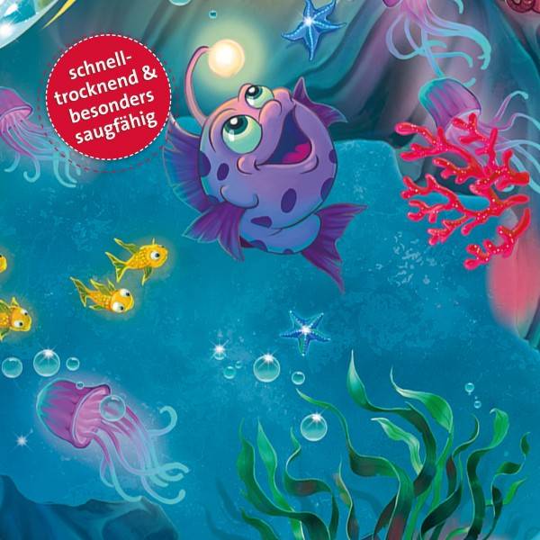 Roth Ideen Kinder-Badetuch magische Meerjungfrau 60x120 cm Neueste Mode