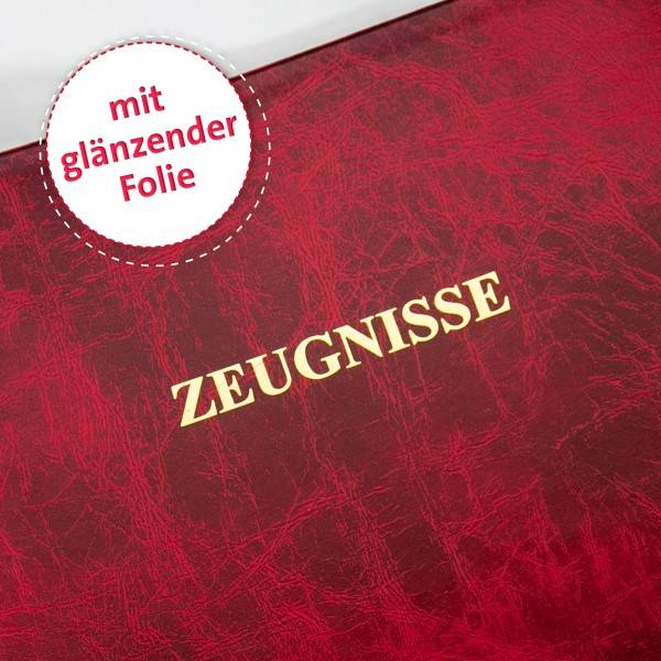 Roth Ideen Zeugnisringbuch wattiert Dunkelrot Black Friday