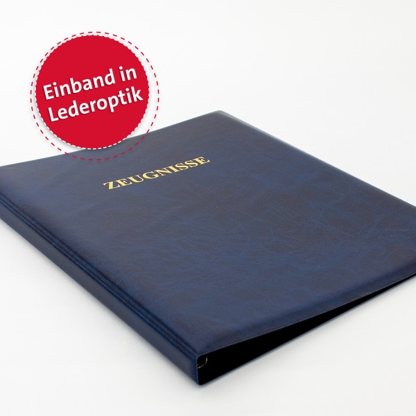 Roth Ideen Zeugnisringbuch wattiert Dunkelblau Weihnachtsangebot