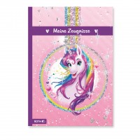 Roth Ideen Zeugnismappe Einhornportrait mit Glitzer Muttertagsangebot