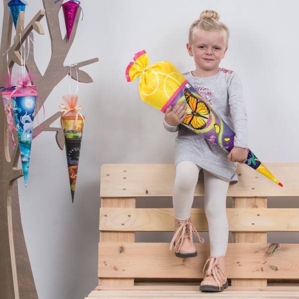 Roth Ideen Schultüte groß 70cm, Stoffwunder Schmetterling Tägliche Deals