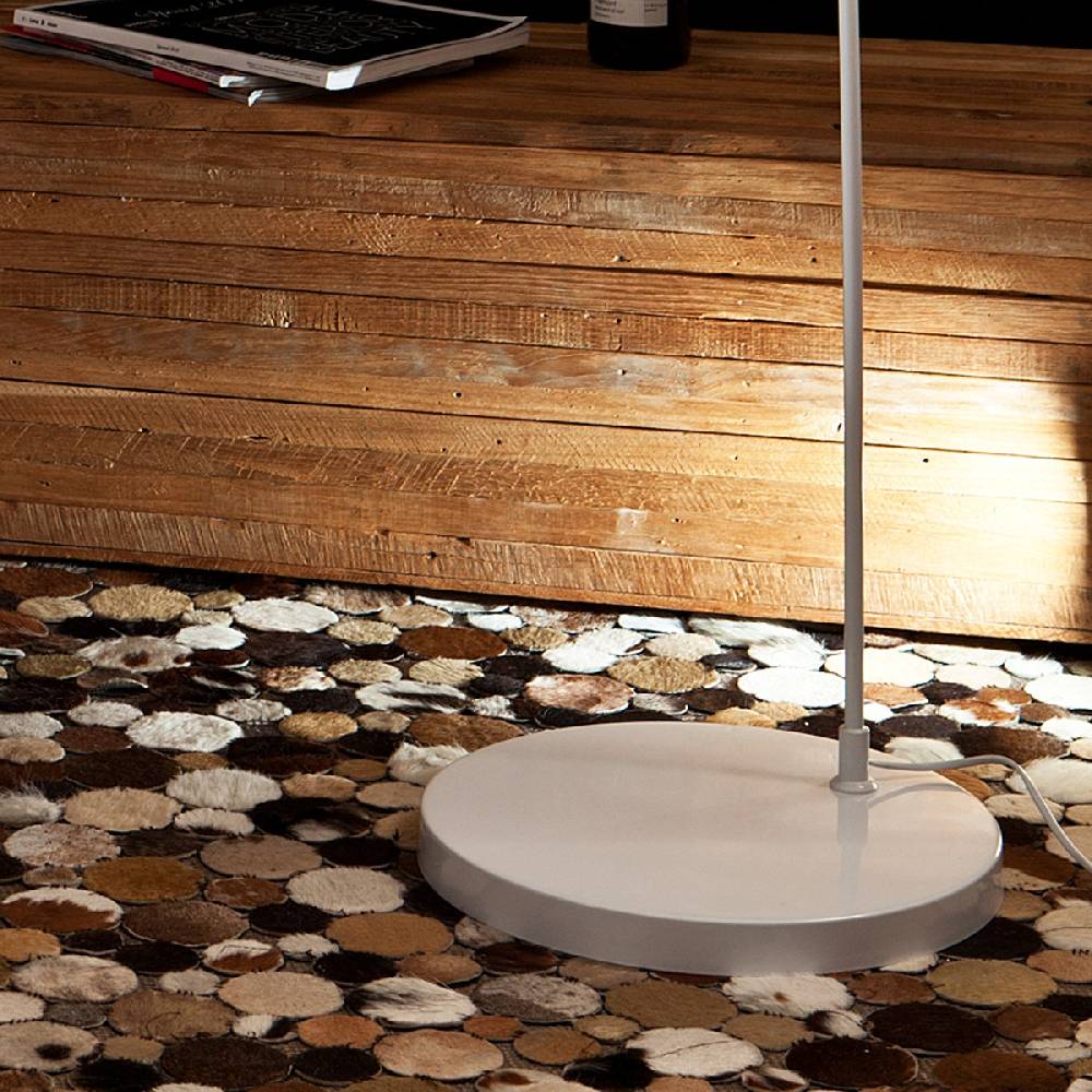Salesfever Bogenlampe weiß Necko groß mit Dimmer Online Outlet