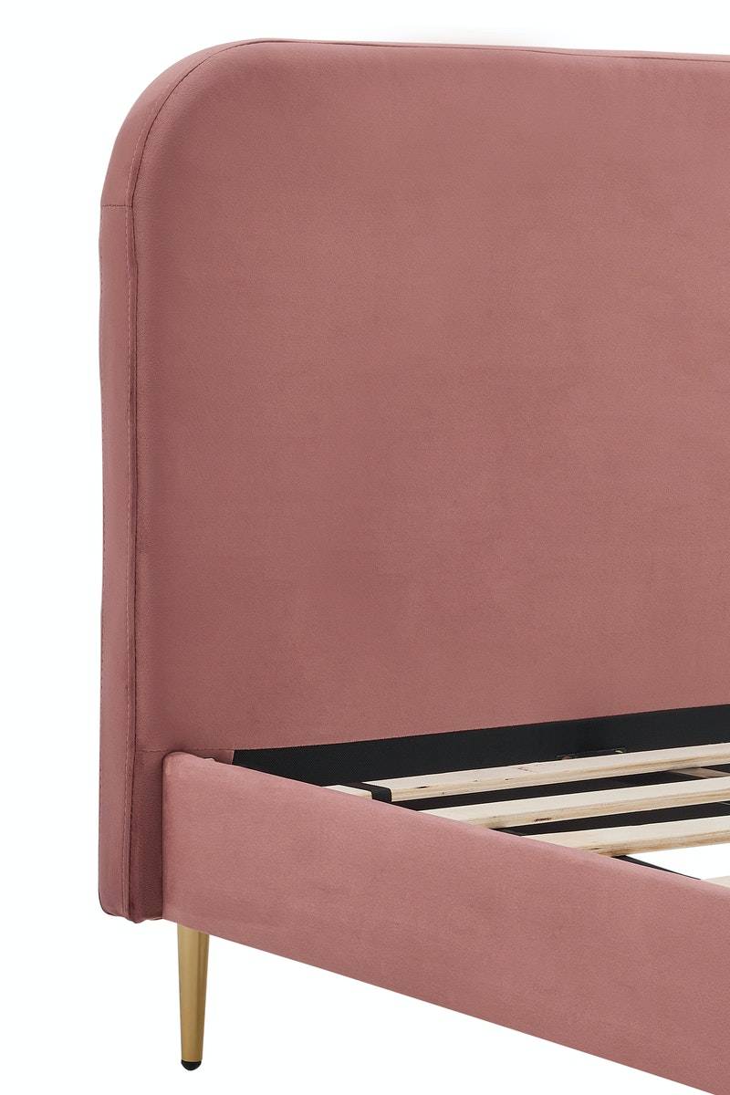Salesfever Polsterbett Rose mit Samtbezug 90x200 cm Copenhagen Neuheiten