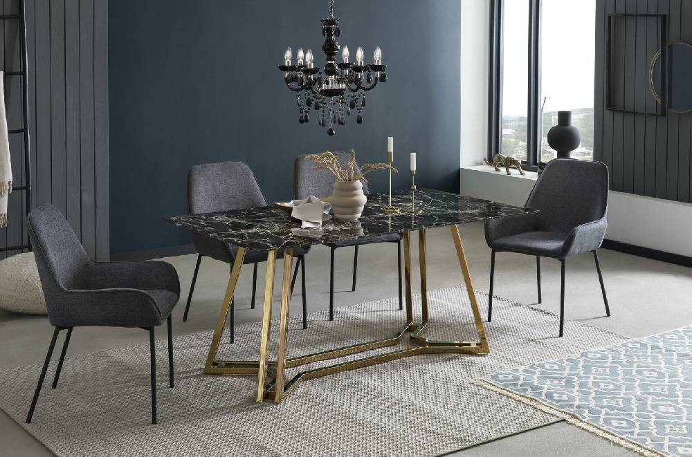 Salesfever Kronleuchter schwarz 6-flammig aus Acryl-Glas Luxe Zeitbegrenzte Promotion