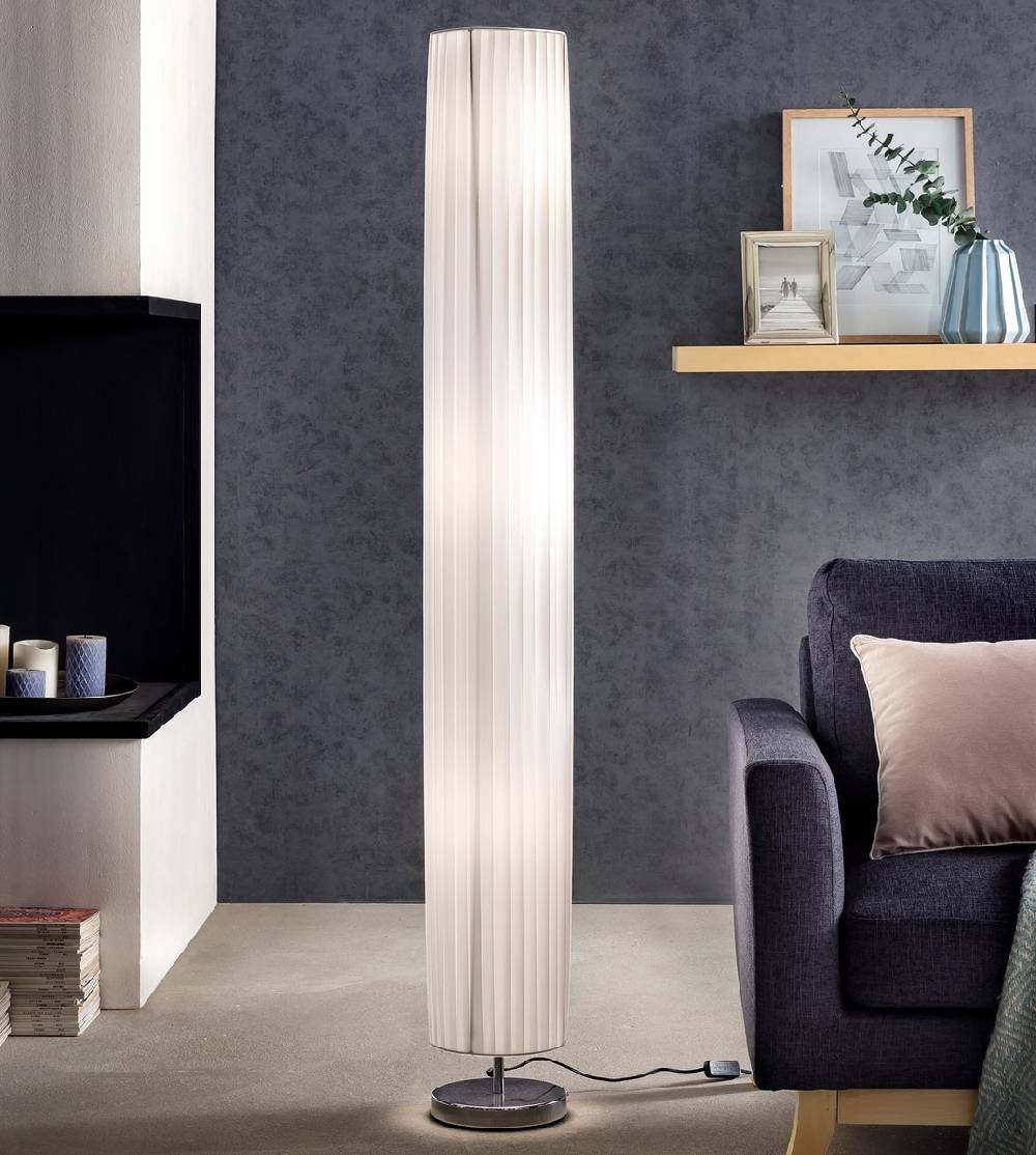 Salesfever Stehlampe rund 160 cm Stehleuchte im Art Deco Design PARTO Discount Store für neue Produkte