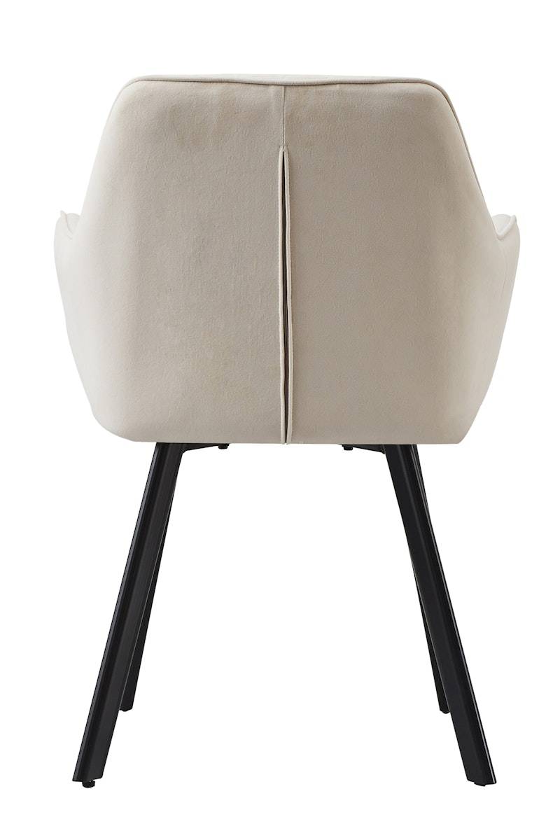 Salesfever Armlehnstuhl 2er Set Beige Cristobal Räumungsverkauf