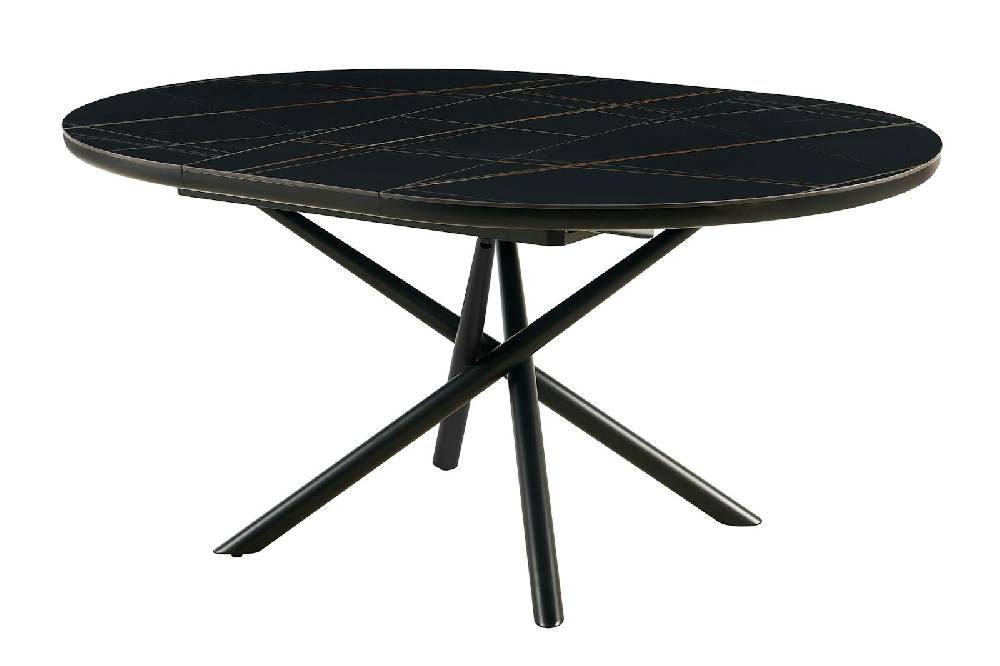 Salesfever Esstisch Ø120 cm Schwarz Florence Exklusivangebot