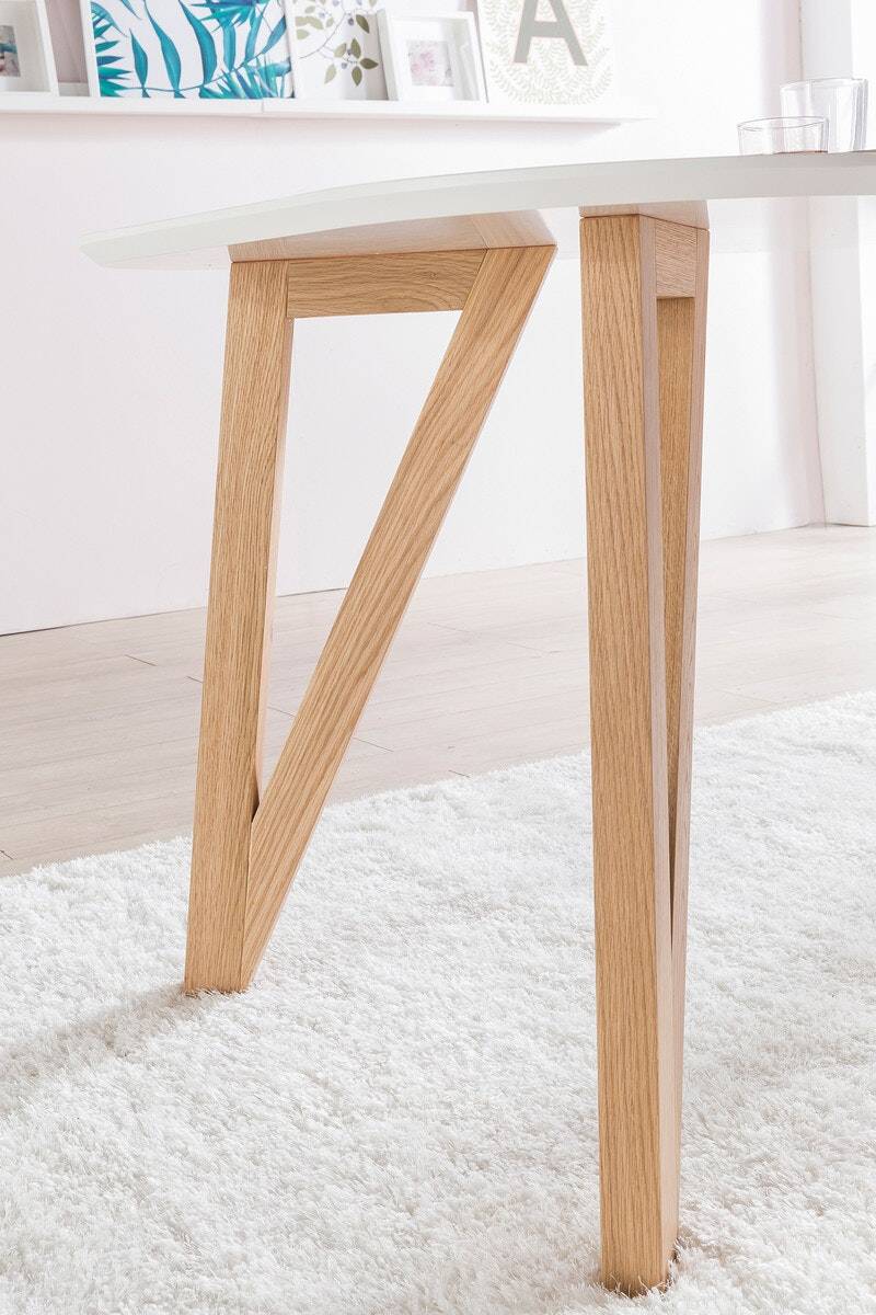 Salesfever Essgruppe grau 160 x 90 cm weiß Aino 5tlg. Tisch & 4 Stühle Nur noch ein Tag übrig