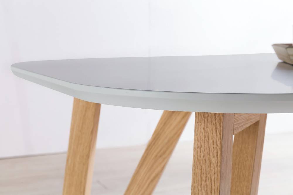 Salesfever Essgruppe Grau 160 x 90 cm Grau Aino 5tlg. Tisch & 4 Stühle Riesige Rabatte