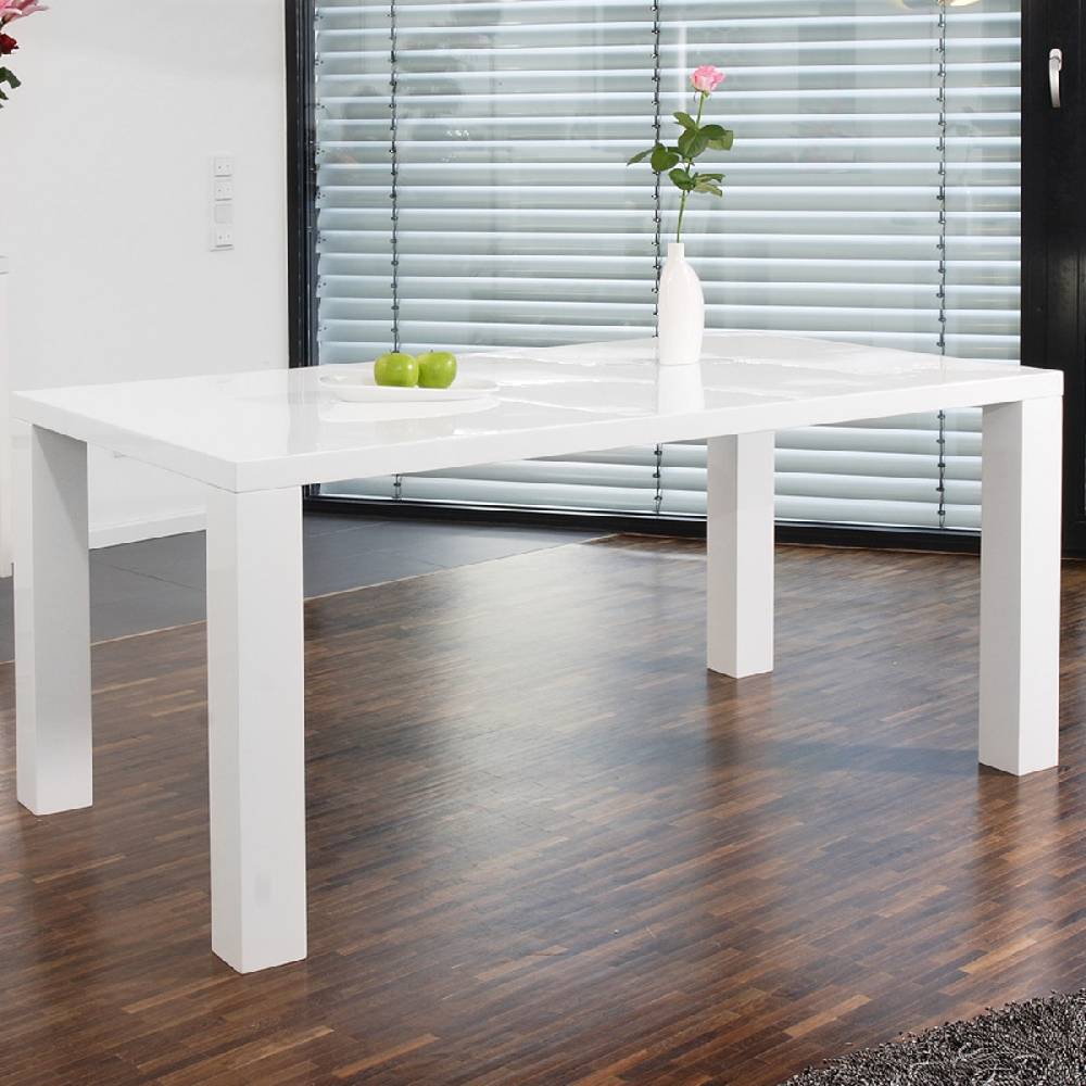 Salesfever Esstisch 200x100 cm Luke weiß Hochglanz Zeitlich begrenztes Angebot