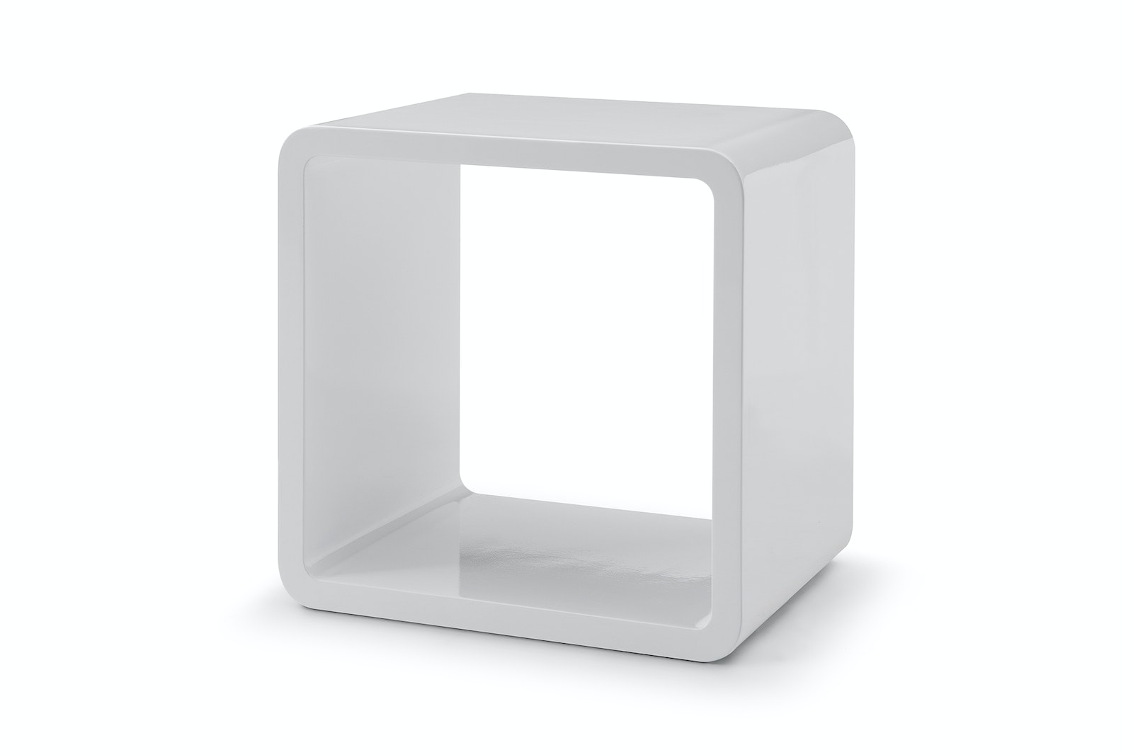 Salesfever Regalelement quadratisch Cube Weiß Lounge Cube Günstiger Verkauf
