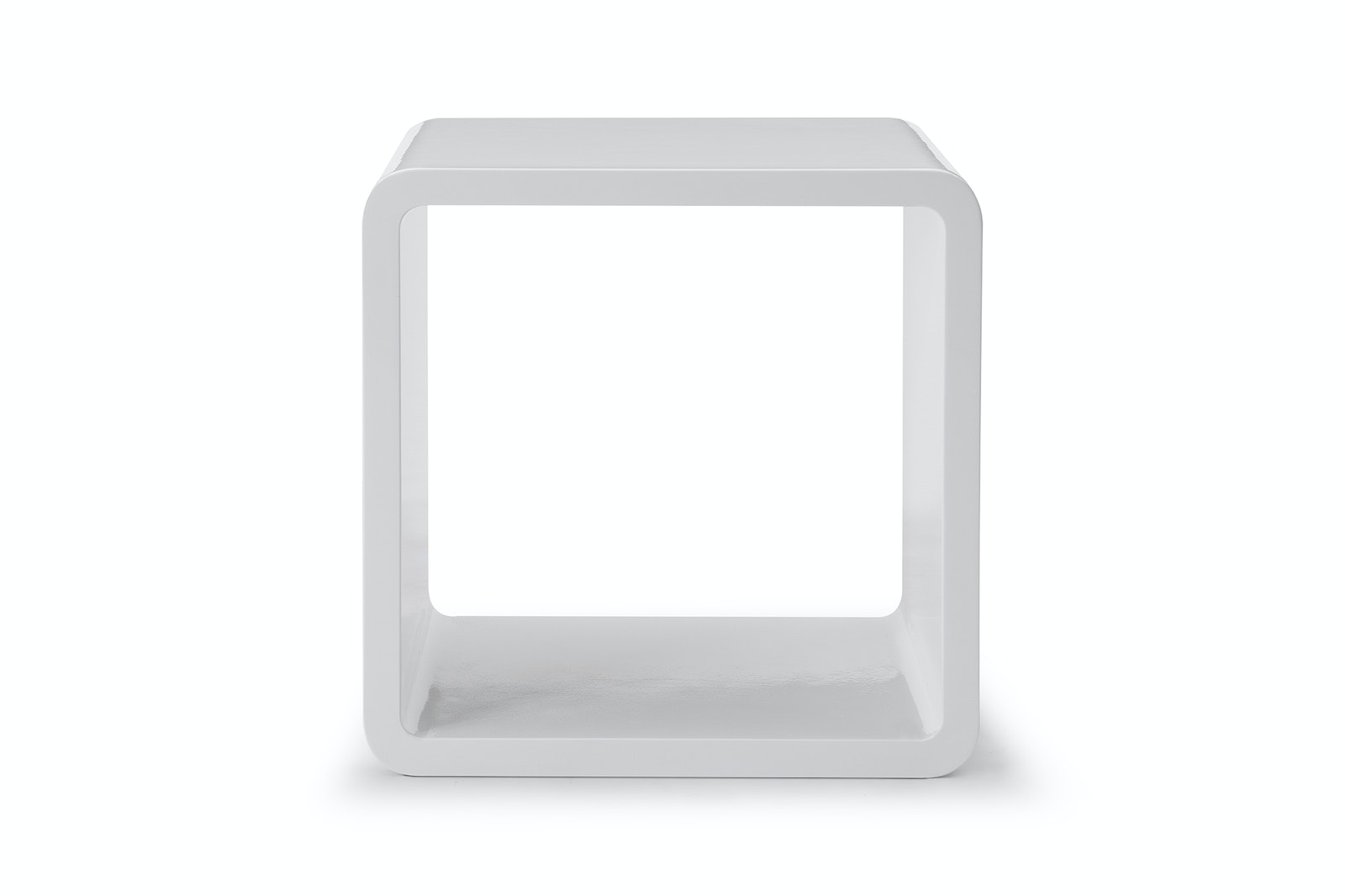 Salesfever Regalelement quadratisch Cube Weiß Lounge Cube Günstiger Verkauf