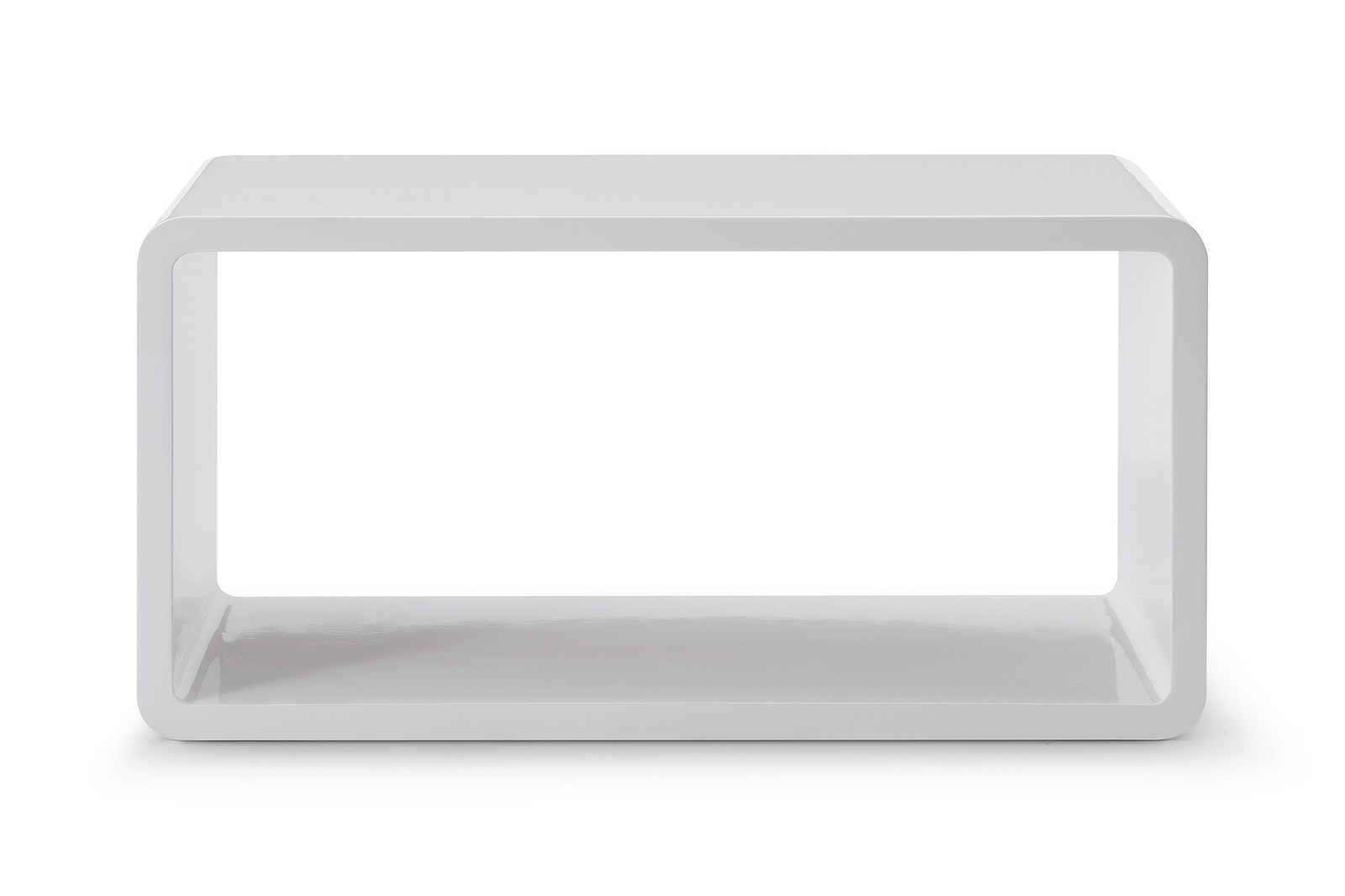 Salesfever Regalelement rechteckig Cube Weiß Lounge Cube Online Shopping