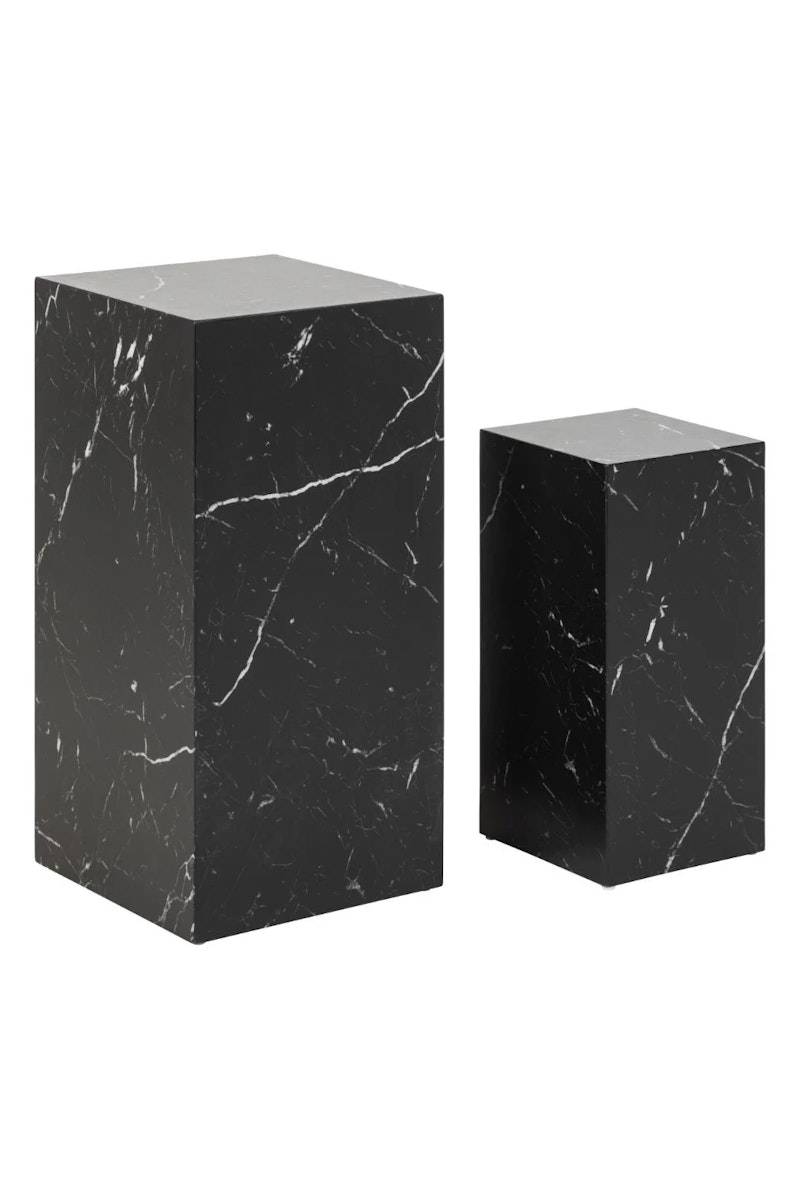 Salesfever Beistelltisch 2er Set Schwarz Callum Zeitlich begrenztes Angebot