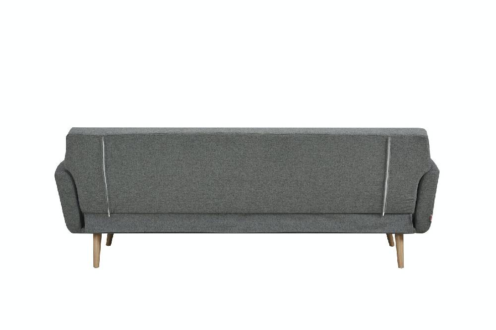 Salesfever Schlafsofa Grau Strukturstoff fein Trosa Wochenangebot
