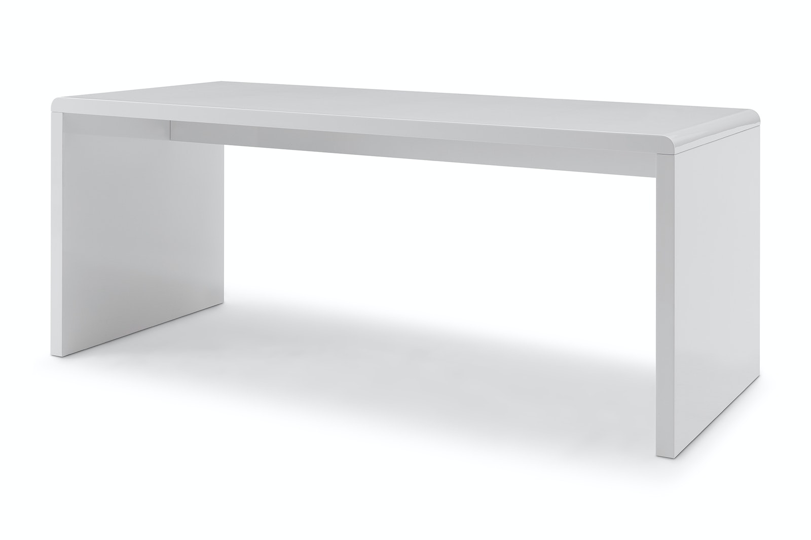 Salesfever Schreibtisch 180x80 cm Weiß hochglanz lackiert Calvin Riesige Ersparnisse