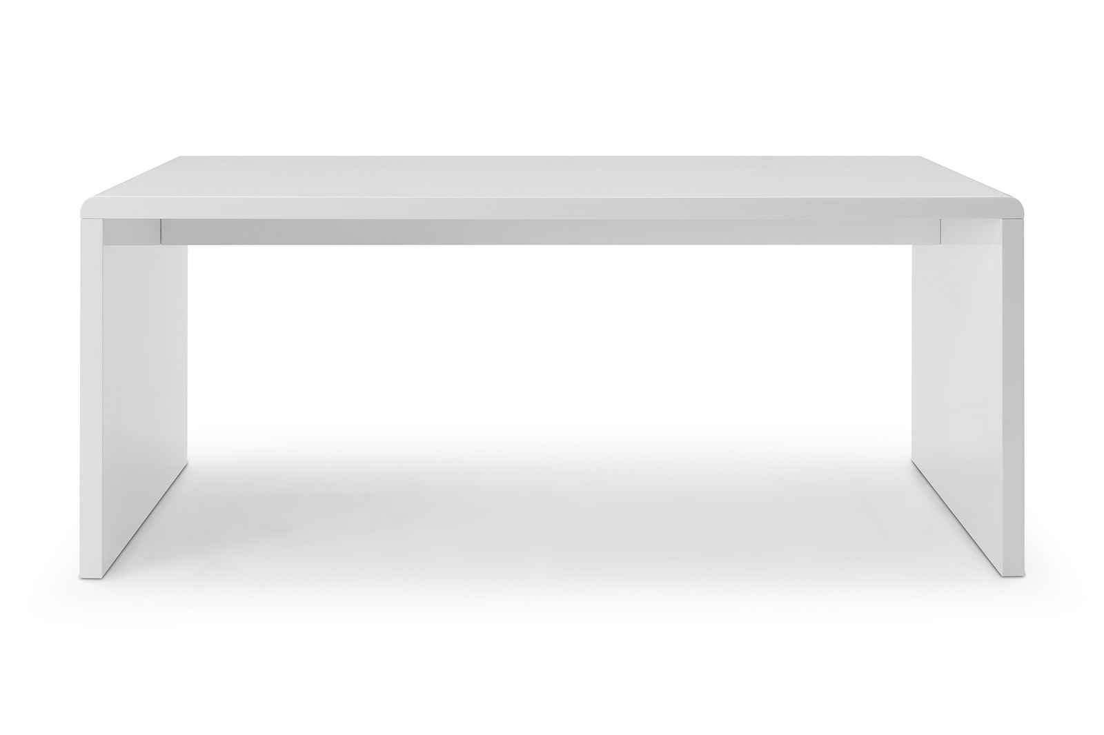 Salesfever Schreibtisch 180x80 cm Weiß hochglanz lackiert Calvin Riesige Ersparnisse