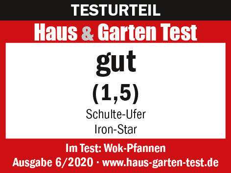 Schulte Ufer Wokpfanne Iron-Star, 28 cm, ca. 3,30l Fabrikladen