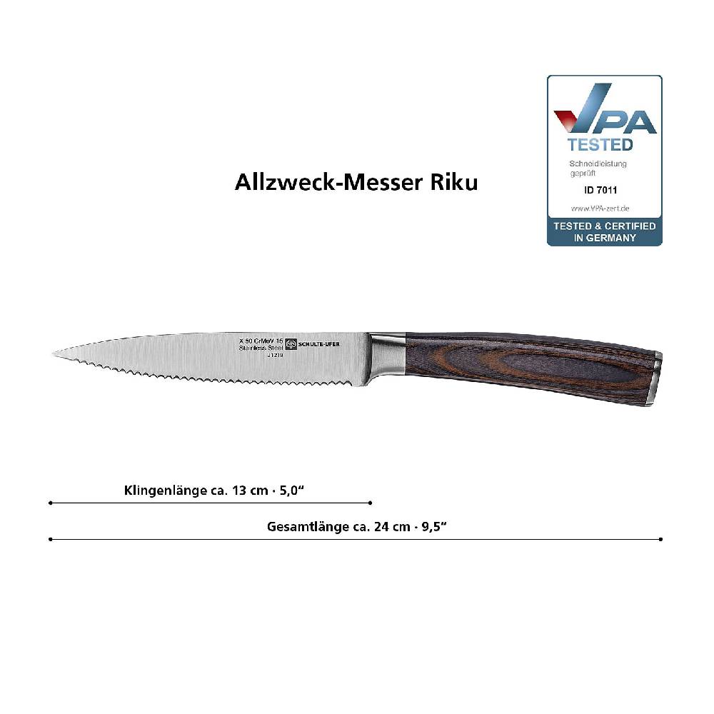 Schulte Ufer Allzweck-Messer Riku Fabrikverkauf