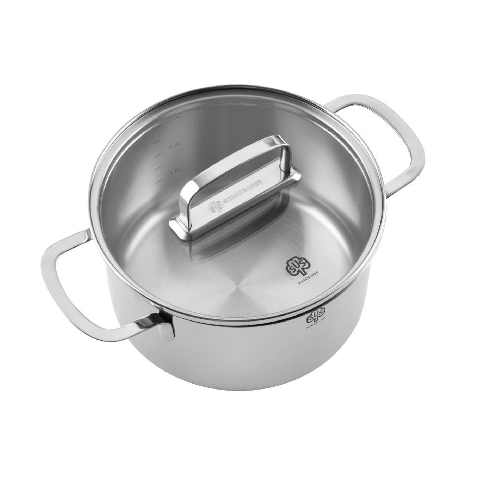Schulte Ufer Topfset Industar, inkl. Testsieger Bratpfanne Industar DIAMAS-PRO 28 cm Lagerräumung