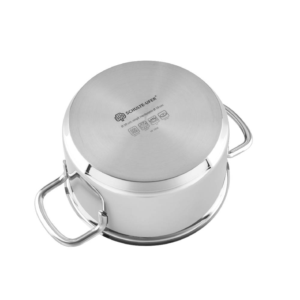 Schulte Ufer Topfset Industar, inkl. Testsieger Bratpfanne Industar DIAMAS-PRO 28 cm Lagerräumung