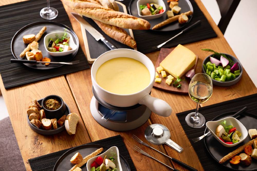 Schulte Ufer Käse-Fondue Tessin, 20 cm, ca. 2,30l Bis zu 55% Rabatt