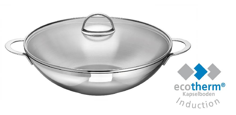 Schulte Ufer Wok Wave, 32 cm, ca. 5,00l 50% Rabatt mit kostenlosem Versand