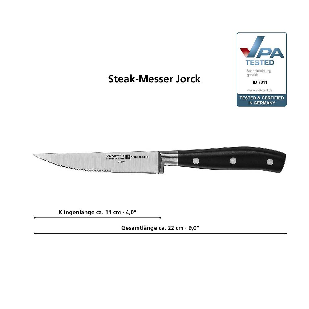 Schulte Ufer Steakmesser-Set Jorck, 2-tlg 50% Rabatt für begrenzte Zeit