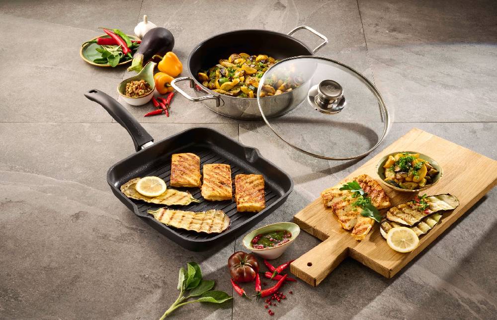Schulte Ufer Grillpfanne Green Life, 28 x 28 cm, Aluna Saisonschlussverkauf
