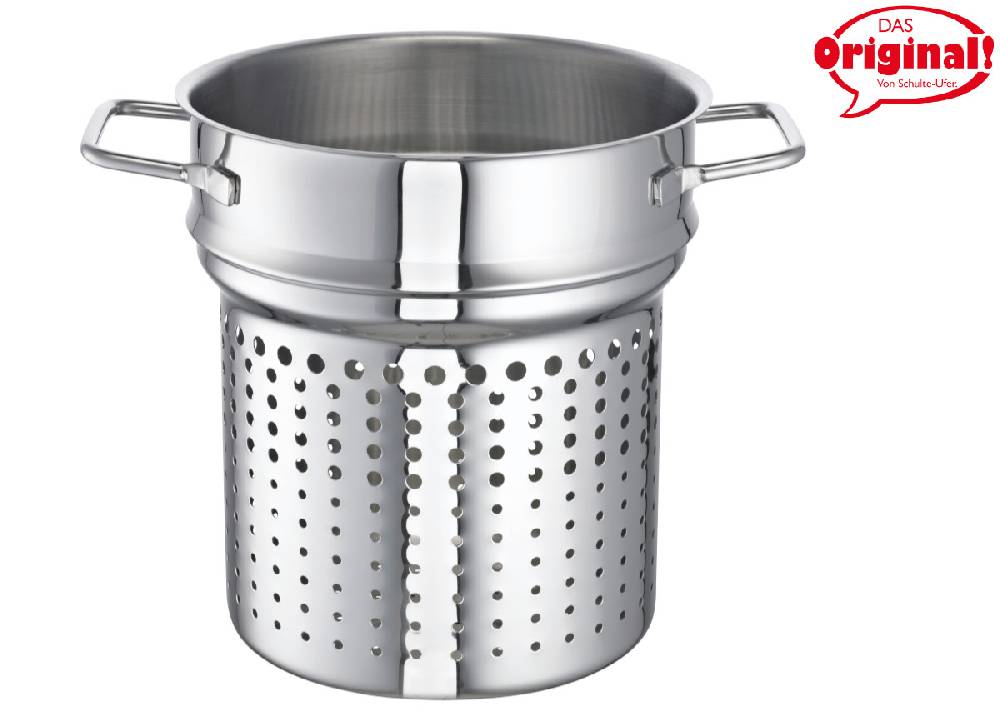 Schulte Ufer Spaghettitopf Wega, 20 cm, ca. 5,00l Kostenlose Rückgabe