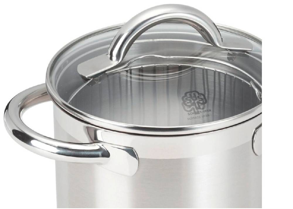 Schulte Ufer Spargeltopf Loop, 16 cm, ca. 4,50l 50% Rabatt mit kostenlosem Versand