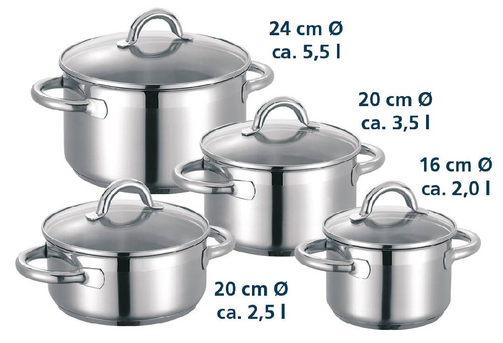 Schulte Ufer Nimm-4-Set Loop, 4-tlg Günstiger Verkauf