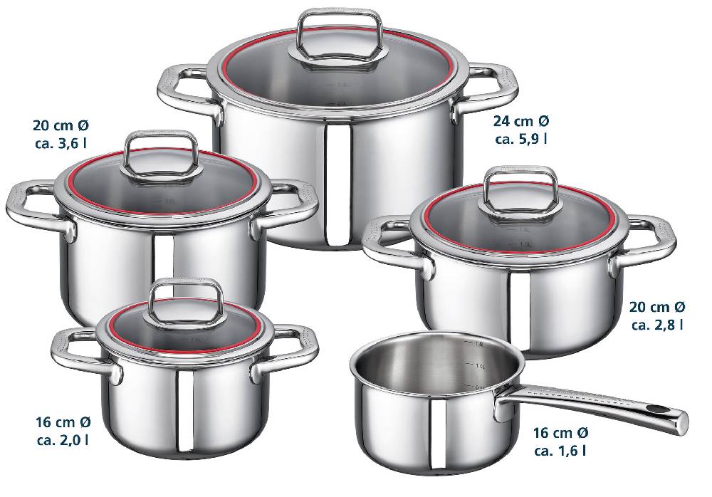 Schulte Ufer Meister-Set Valentina, 5-tlg Valentinstagsangebot