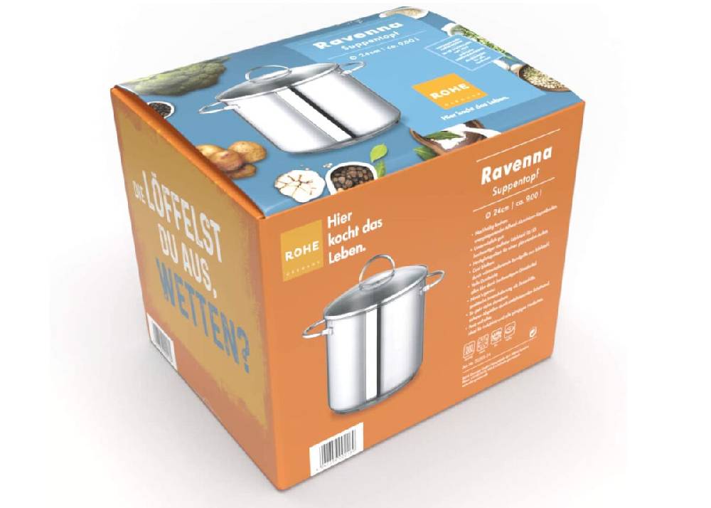 Schulte Ufer Suppentopf Ravenna, 24 cm, ca. 9,00l Zeitlich begrenztes Angebot