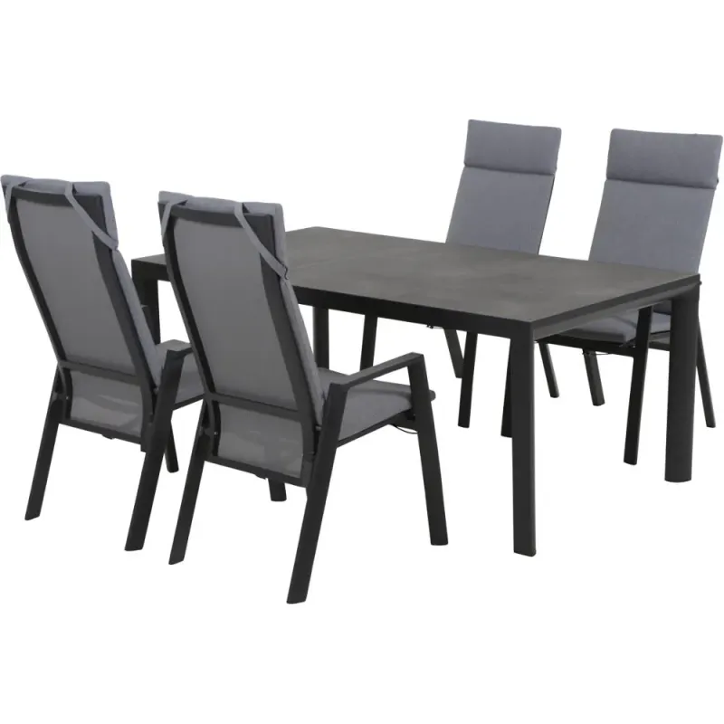 Siena Garden Valencia Move Gartensessel RANOTEX® dunkelgrau Blitzangebot