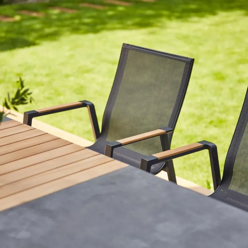 Siena Garden Rondo Stapelsessel RANOTEX® grau Neuheiten