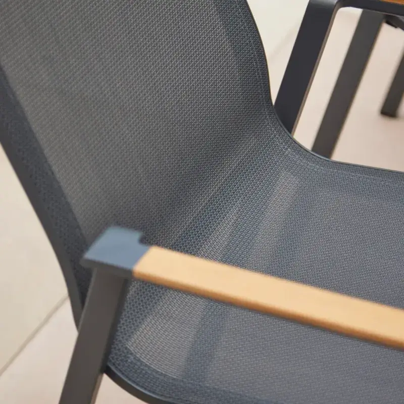 Siena Garden Rondo Stapelsessel RANOTEX® grau Neuheiten