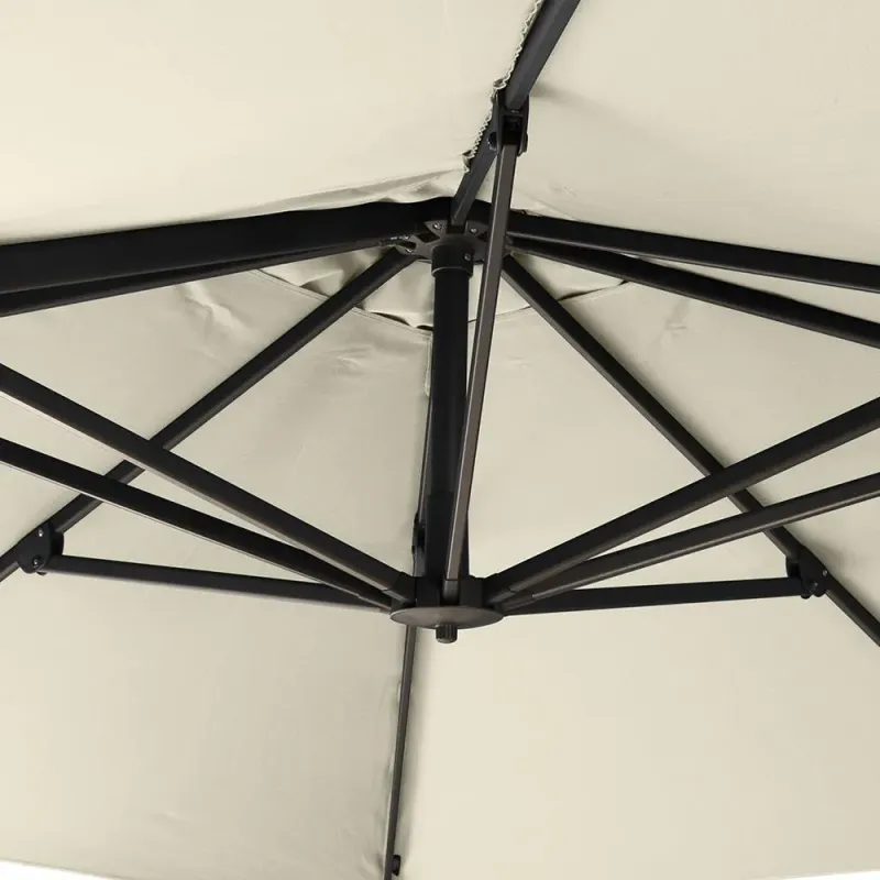 Siena Garden Sunset N+ Ampelschirm 300x300 cm eckig Kostenloser Versand international