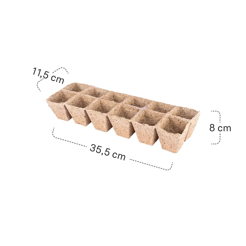 Siena Garden 24 Bio-Anzuchttöpfe Ø 6cm Meist gekauft