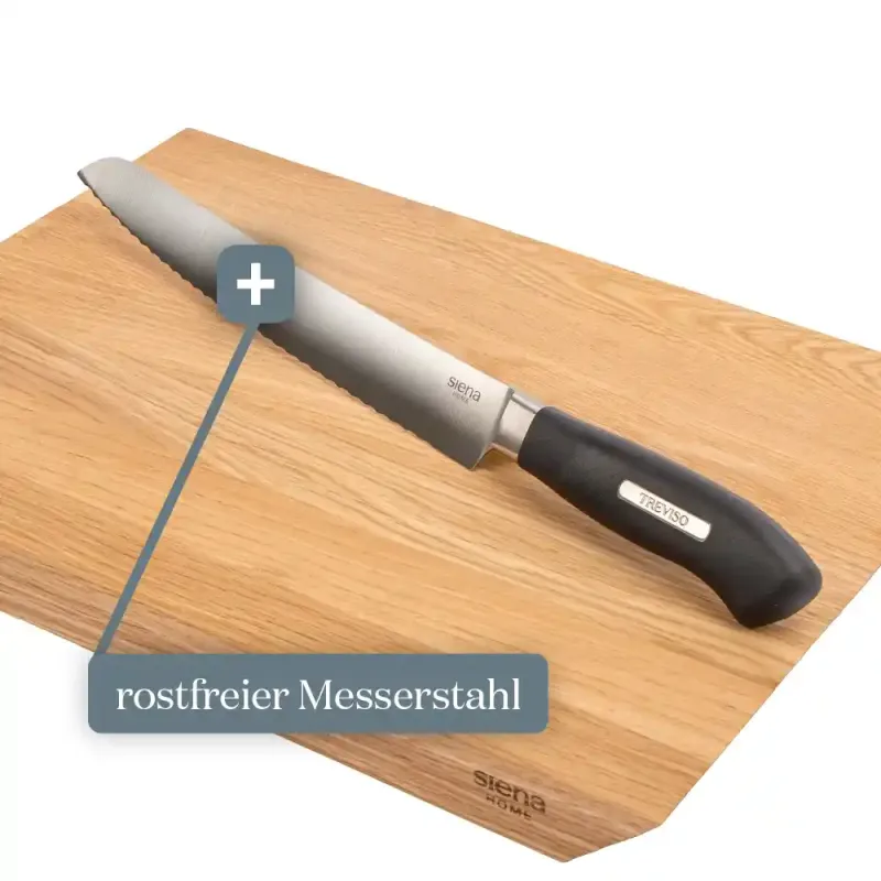 Siena Garden Brotmesser TREVISO 21cm Vatertagsangebot