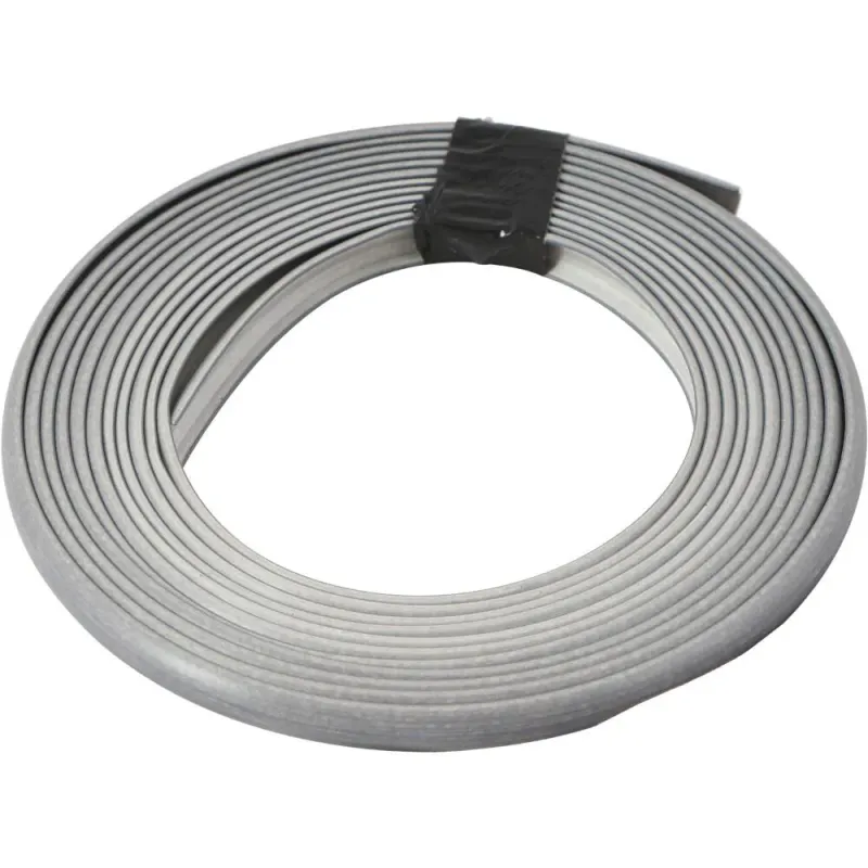 Siena Garden 3 Meter Geflechtstrang, halbrund 7 x 3,5 mm, blau-grau Neueste Stile